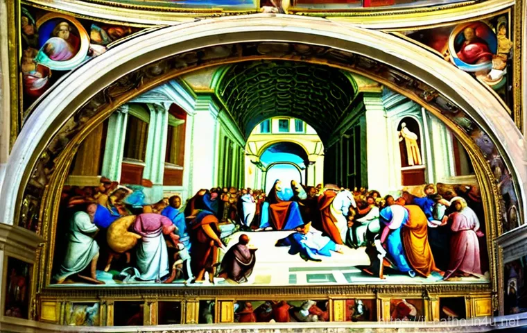 바티칸 시국 역사 - **Prompt: Constantine's Vision: Laying the Foundations of St. Peter's**
    "A grand and industrious...