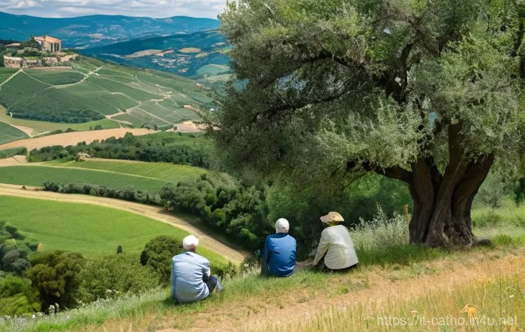 성지 순례의 의미와 인기 코스 - **Prompt 1: Serene Reflection on the Via Francigena**
"A solitary pilgrim, gender-neutral, walks... 성지 순례의 의미와 인기 코스 - **Prompt 1: Serene Reflection on the Via Francigena**
"A solitary pilgrim, gender-neutral, walks...